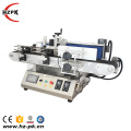 Automatic desktop electronic plastic round bottle labeling applicator machine for beer bottle mineral water bottles